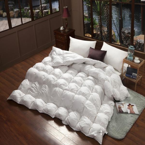 10% Duck Down Luxury Hotel Quilts Customized With Durable Construction