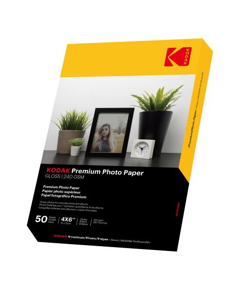 Glossy RC Kodak Inkjet Photo Paper Instant Dry 100% Waterproof 280gsm No Disformation