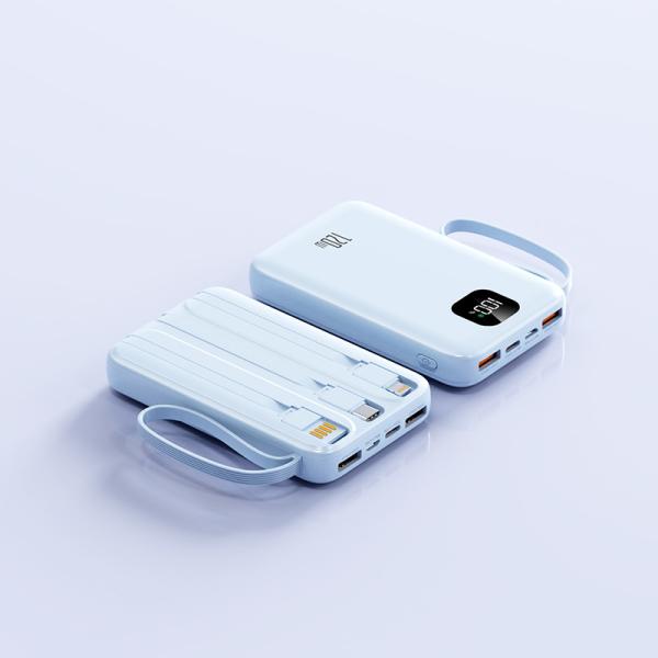 Universal Socket Digital Display Power Bank 10000mah for Charging Mobile Phone