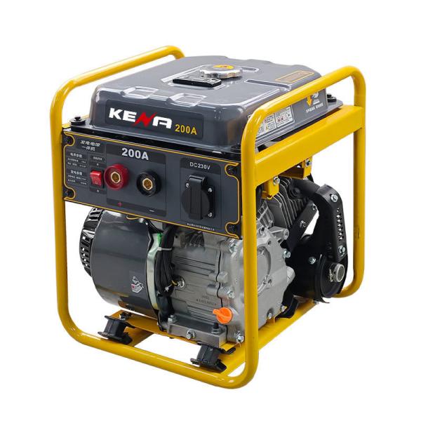 200A DC Output Industrial Arc Welding Generator with 7L Fuel Capacity