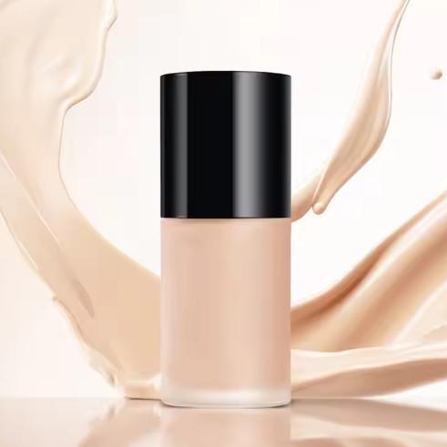 OEM / ODM professionnel de marque privée cosmétiques végétaliens maquillage logo personnalisé couverture complète fondation liquide imperméable mate