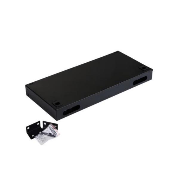 Fixed Fiber Optic Rack Mount Enclosure 12 Core Patch Panel 1U St Upc Adapter​