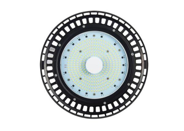 Round Led High Bay Warehouse Lighting Fixture 200W Wedge Base Anti Corrosion