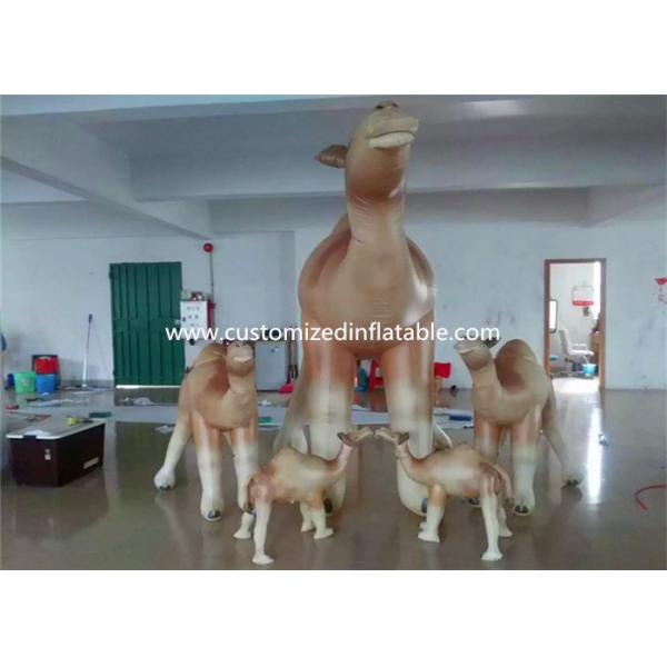 Customized Cartoon Shape Inflatable Camel Animal Model For Event Party