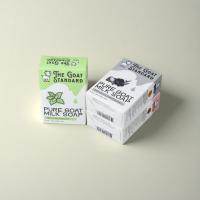 Boîte à savon faite à la main Logo personnalisé Carton kraft en gros Design de luxe Imprimé Carton kraft Bar de savon Boîte d'emballage