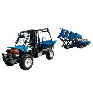 Sistema hidráulico Máquina de tractor de óleo de palma para extração eficiente
