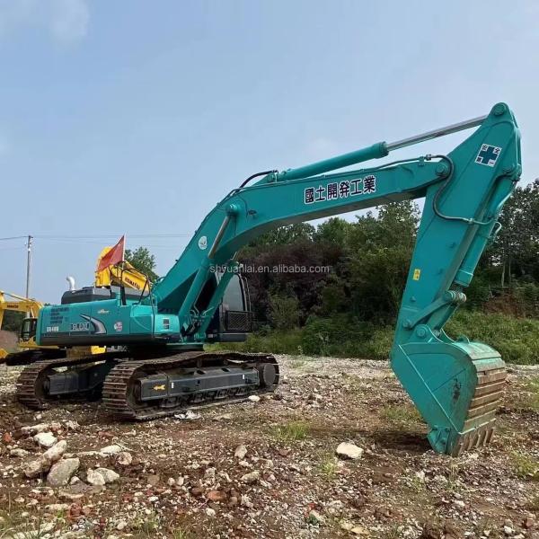 48T Kobelco SK480 Digger Machine en bon état Excavatrice japonaise d'occasion originale