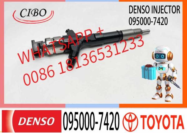 Injetor de combustível para motor 095000-6710 095000-7010 095000-7420 095000-7430 23670-30250