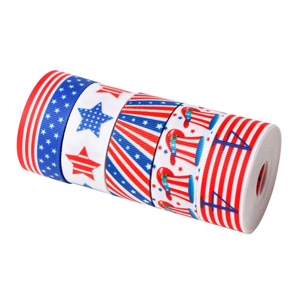 Polyester Gingham Ribbon 38mm Wide Plaid Ribbon for Gift Wrapping Hair Bows and Craft