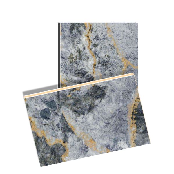 Factory Wholesale Modern Villa Bedroom Decorative Wall Metal Panels Interior Carbon Crystal Plate Bamboo Charcoal Wood Veneer