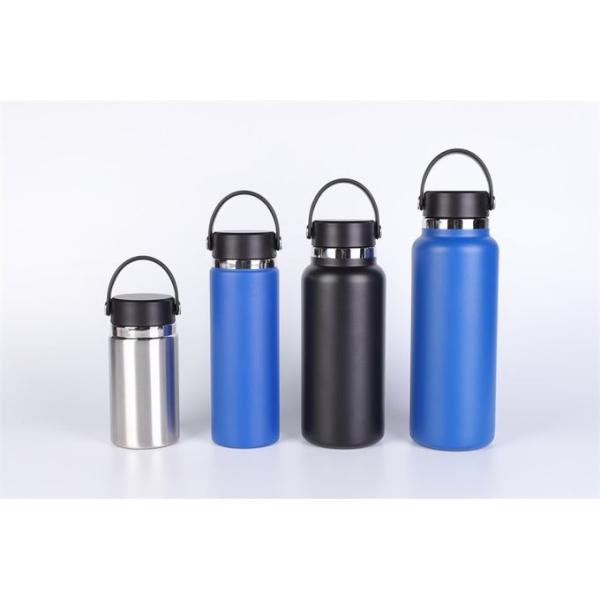 21oz Double Stainless Steel Fitness Water Bottle Handle Customizable Logo Outdoor Student Kettle Direct Drinking Applicability