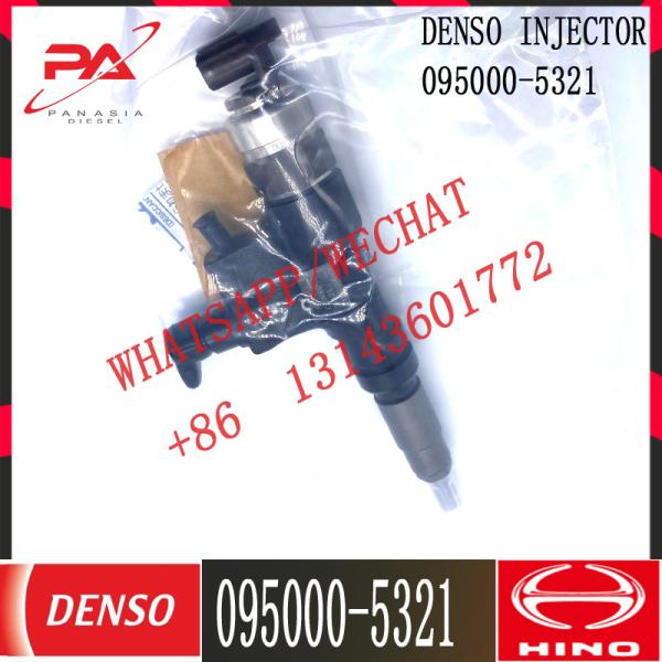 Diesel injector 095000-5321 23670-E0140 23670-78030 for Hino-300 Series Toyota-Dyna fits N04C N04C-TF N04C-TQ Dutro