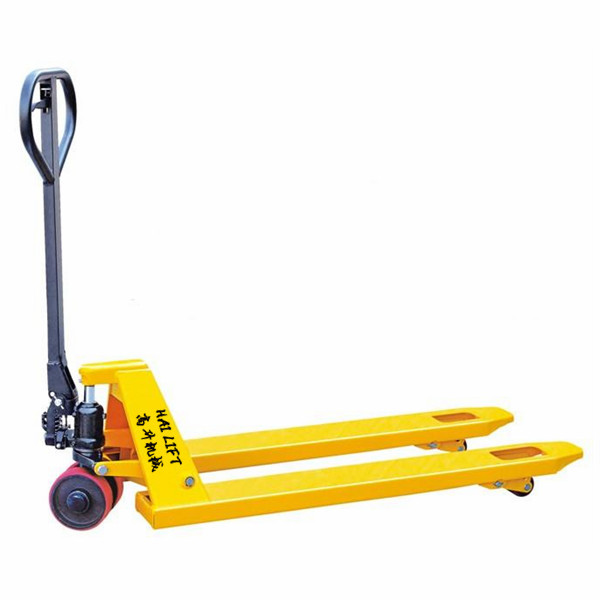 2000KG Mini Hand Operated Forklift , Hydraulic Manual Hand Pallet Truck CE Certificated