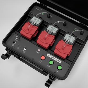 Multi Gas Detector CO H2S O2 LEL Concentration 4 in 1 Gas Detector IECEX ATEX Certificate