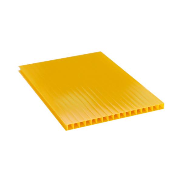 Honeycomb Plastic Polycarbonate Plastic Sheets 20mm Colored Anti UV