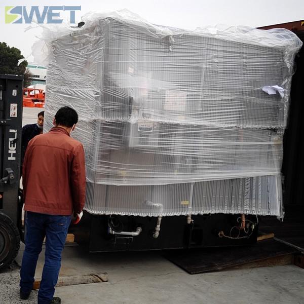 1400kw 10 Bar Biomass Steam Boiler 2T Wood Burning Steam Generator