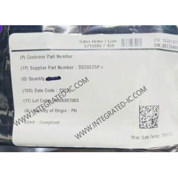 DS28E25P Memory IC Chip DeepCover Secure Authenticator With 1-Wire SHA-256 And 4Kb User EEPROM