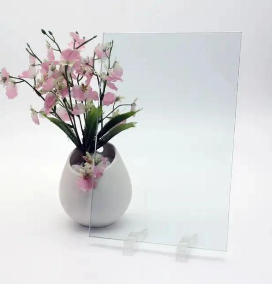 Customized Size Ultra Clear Float Glass Smooth Surface