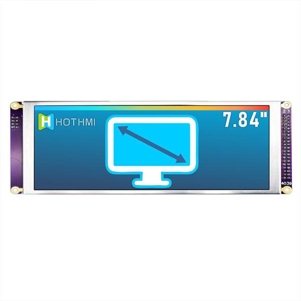 7,84 дисплей 1280x400 MCU IPS TFT LCD стиля Адвокатуры дюйма для монитора автомобиля
