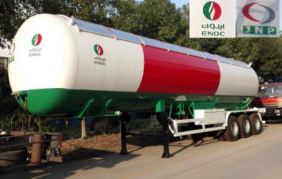 56000 litros transportam o caminhão de petroleiro do óleo do petróleo bruto da grande escala de caminhão de petroleiro 25T do gás do LPG