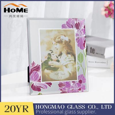 Creative Non Reflective Glass Photo Frames , A3 Glass Photo Frame High Rigidity