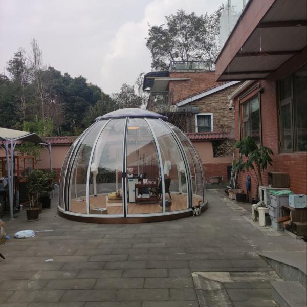 Mobile room theme restaurant Scenic area  room outdoor transparent sun room
