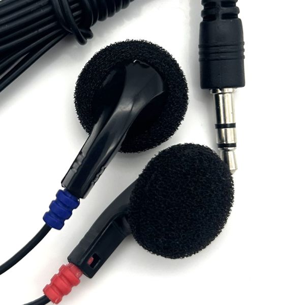Customized Cord Length In-Ear Wired Disposable Earphone for Various Model Aviation Headset