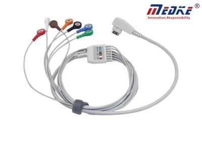 3,4 DMS 300-3A de Ecg Holter Cable For da ligação do medidor 7