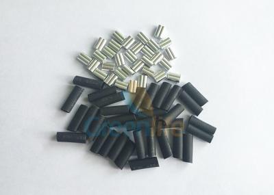 Aluminum Crimp And Black Heat Shrink Tubing Lanyard Loop Fixed Accessories