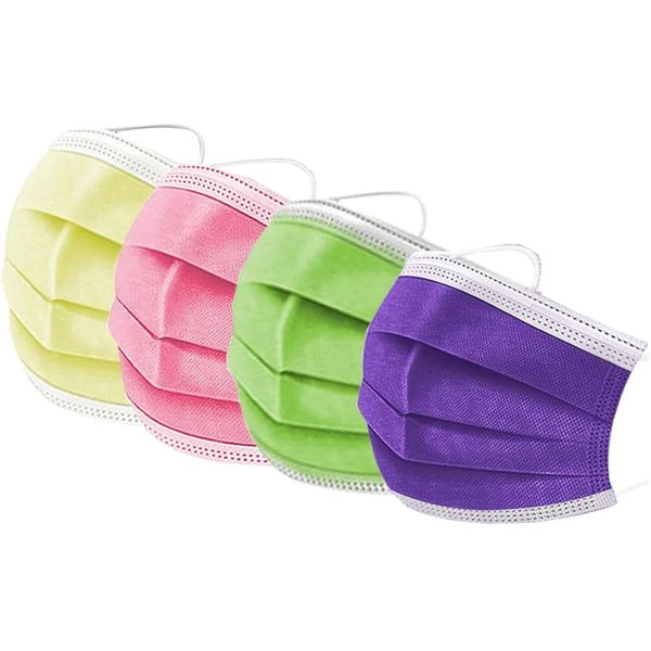 Hubei Haixin Custom Logo Surgical Masks Medical Facemasks Colorful Influenza Face Mask for Adults for Epidemics Pandemics