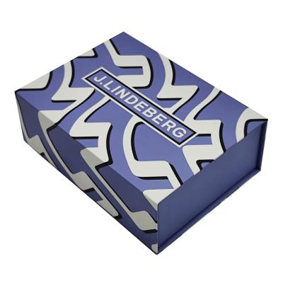 Boîte de papier pliable personnalisée boîte d'emballage magnétique plate boîte de cadeau de luxe boîte à aimants avec emballage à fermeture magnétique