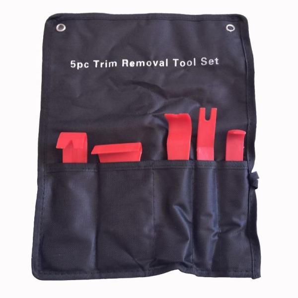 Cinco partes de mecânico de carro Tools, auto ferramenta da remoção da guarnição 303g