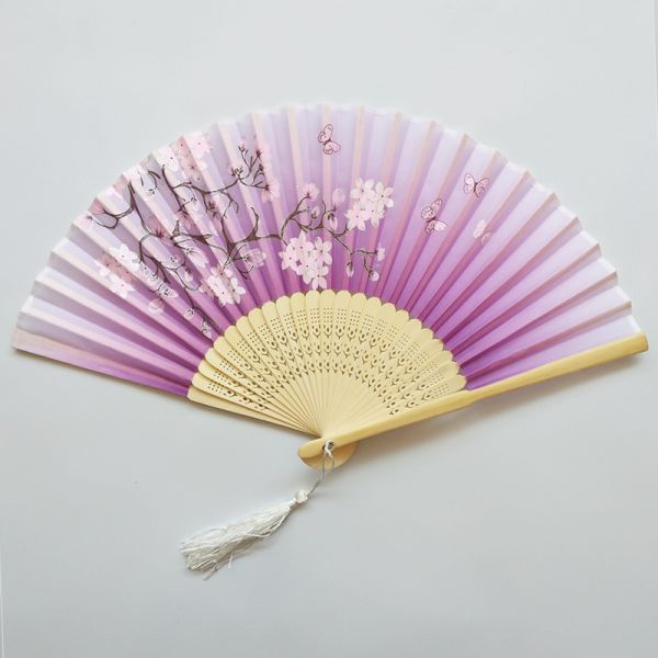 [I AM YOUR FANS] Japanese Bamboo Fans Wholesale Bamboo Folding Fan for Wedding