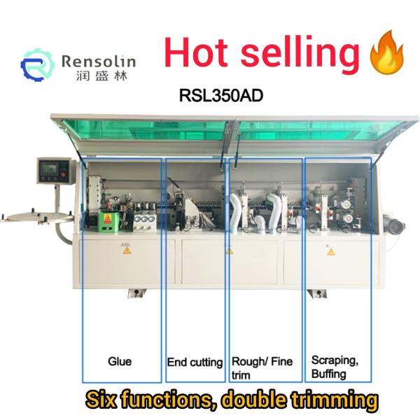 9kw CNC Edge Banding Machine Wood Panels Gluing Edge Lipping Machine 80mm