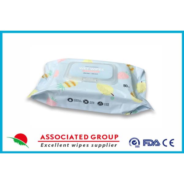 Мягкая очищая забота Wioes энергии свежих фруктов влажная естественная Moisturising