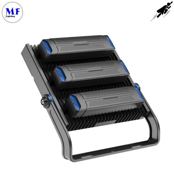 600W resistente à água IP66 LED Estádio Luz de mastro alto 4000K/5000K/6500K 80ra Flicker-Free IK10 Para Court de tênis
