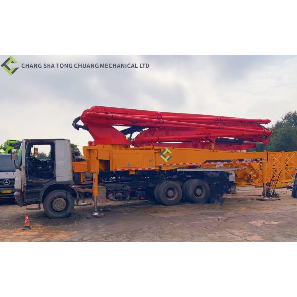 In 2012 Sany Heavy Industry Remanufacture Second Hand Concrete Pump Truck 46meters