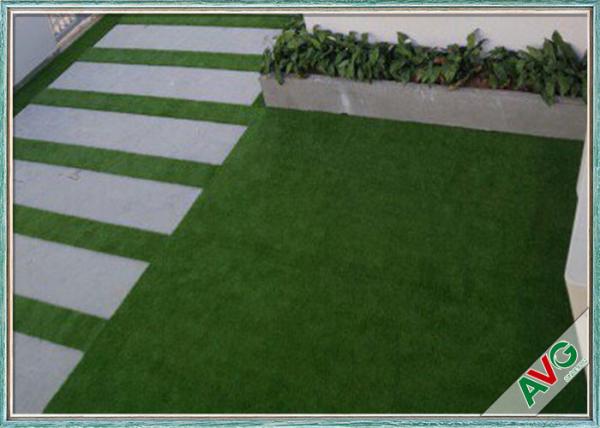 Eco - Friendly Decorative Outdoor Artificial Turf  Realistic Synthetic Grass Lawn