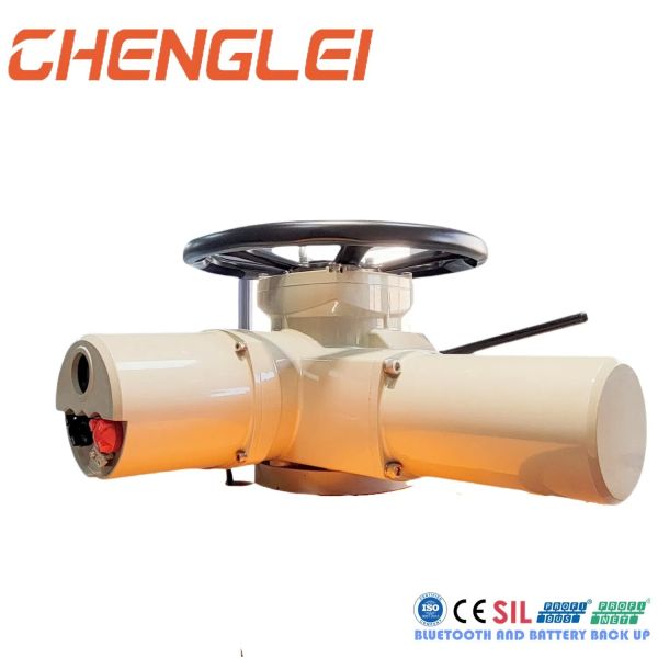 SIL HART 9r/Min High Torque Electric Valve Actuator with Manual Override for Sluice Valve