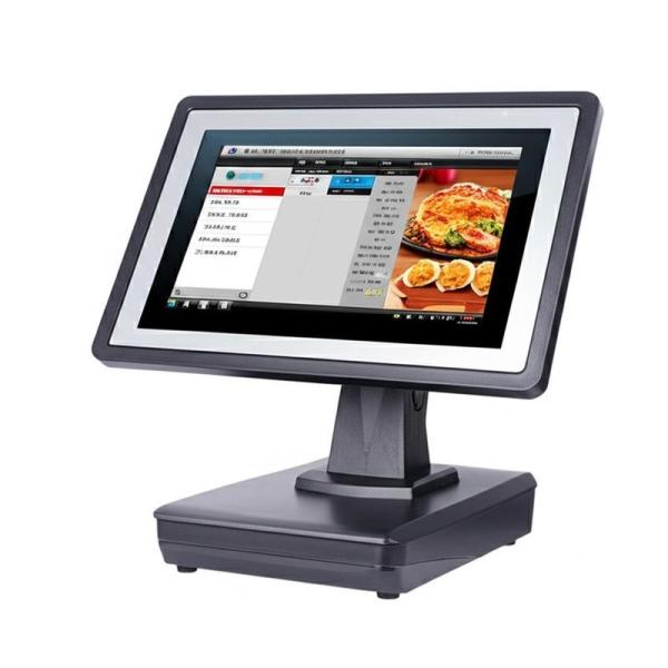 15.6 pulgadas de cajero POS con pantalla doble y 128 GB SSD