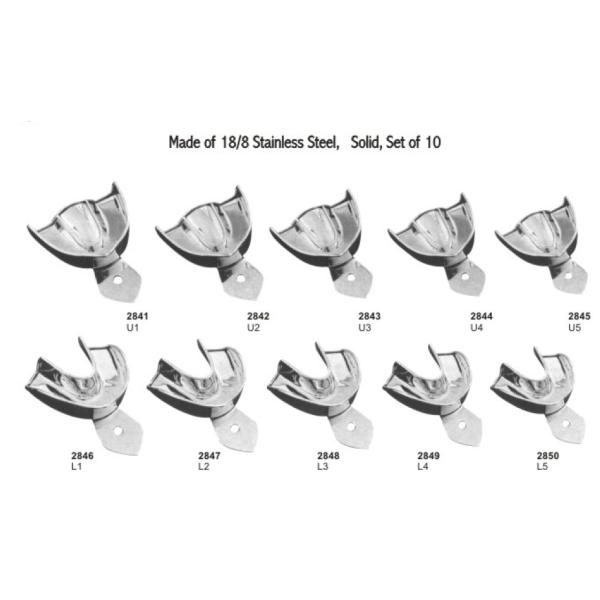 High quality teeth impression trays bite impression trays dental impression trays