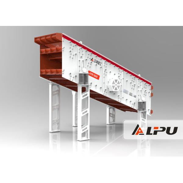 Three Layer Mining Equipment Circular Vibrating Screen Machine 56-450 t/h