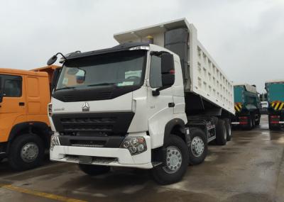Sinotruk Howo Dump Truck A7 371 HP 12 Wheels LHD 60 Tons 20 - 30 CBM ZZ3317N3867N1