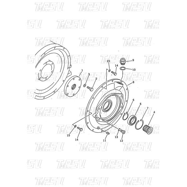 203-01-41130 PC120-5 Excavator Hydraulic Pump Shaft Parts For Gear Oil And Transport Packaging