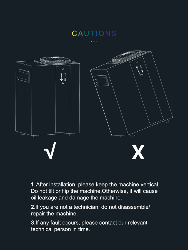 800ml Oil Capacity HVAC Scent Diffuser with Two Fluid Atomization and Iron Casing Bluetooth Scent Machine