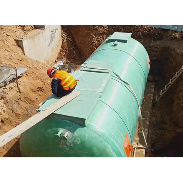 FRP Storage Tanks Water Machine Package Sewage Treatment Plant Device Septic Tank plant infactory