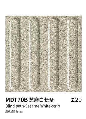 Gray Yellow 600x600mm Scratch-resistant Blind Path Tile
