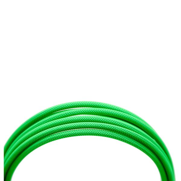 High Quality Single Sleeved braided 8Pin Male to 8Pin Female  Power supply Extension Cable Pcie sleeving cable  green&red
