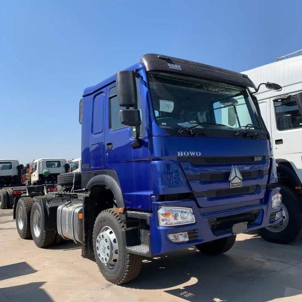 Front Axle 9 Tons Sinotruk HOWO Used 10wheels 6*4 Trailer Head Tractor Truck Sale