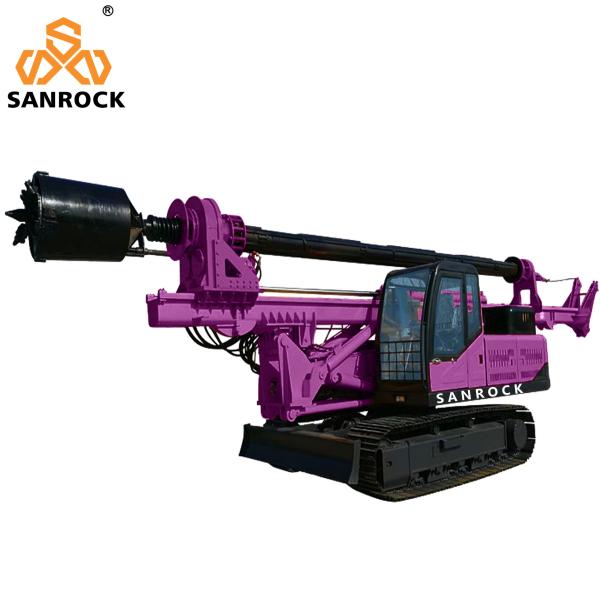 Rotary Borehole Drilling Rig Equipment Hydraulic Portable Rotary Drilling Rig Machine